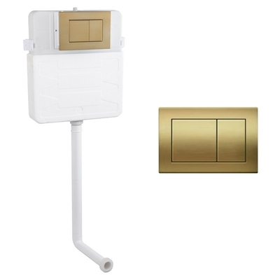 Bagno colore oro Bagno intelligente con cisterna superiore e serbatoio d'acqua a colori personalizzabili