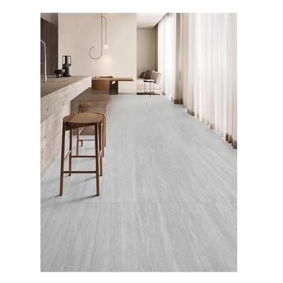600 x 600 mm Accenti Piastrelle di porcellana Piastrelle di marmo bianco grigio che assomigliano a pietre naturali
