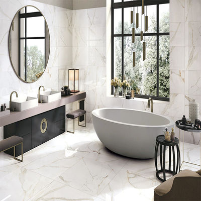 Piastrelle per pavimento Villa porcellana bianco piastrelle di quarzo galassia beige bagno marmo granito