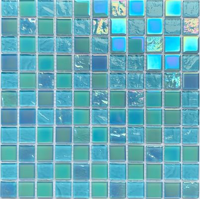 Tecnica Piastrelle di piscina in vetro in mosaico in Spagna Colori Spessore 4 mm A prezzi accessibili