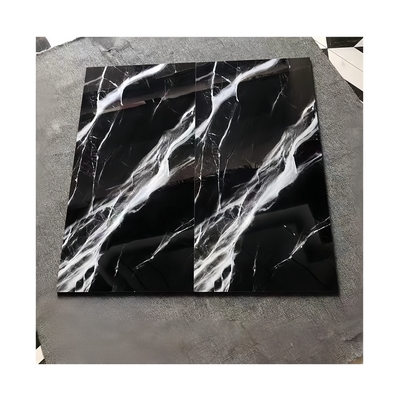 Antibatteriche Super lucidi porcellane nero polacco 600 x 1200 per pareti bagno