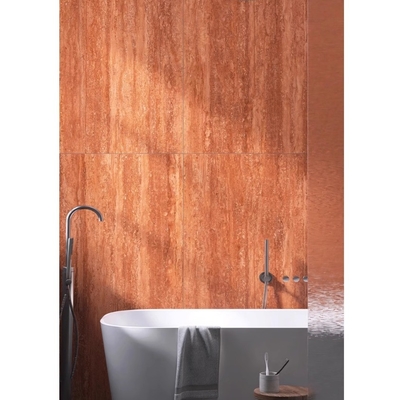 Travertino naturale lucidato e lucidato per pavimenti interni 60*120 Ocasione all'aperto