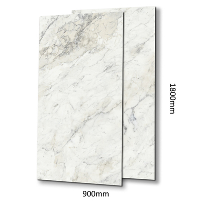 Piastrelle di ceramica bianca per cucina e bagno Piastrelle di ceramica rustica standard lucente