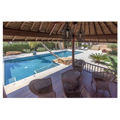 Piscina di vetro lucidato mosaico piastrelle lucente mix colore modello di fiori Egitto colori