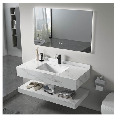 SLABS/SINTERSTONE Materiale carcassa Rectangle Bagno armadietto per la casa