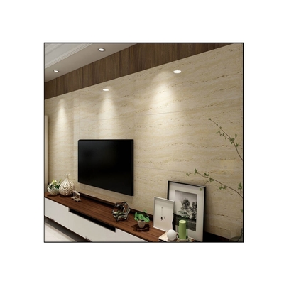 800 X 800 mm Pavimento grande Pietra interna Piastrella ceramica morbida Piastrella da pavimento travertina beige