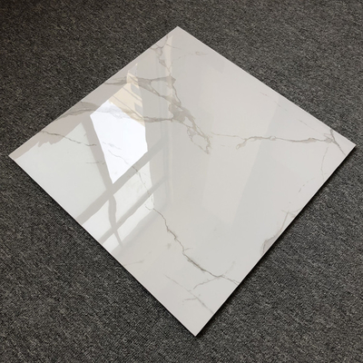 Piastrelle di ceramica Super bianco Marmo interno Carrara Parete Foshan Porcellana Piastrelle di specchio