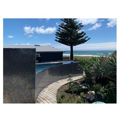 48x48mm Iridescente vetro argento mosaico vetro vetro piastrelle per piscina Blu vetro piastrelle