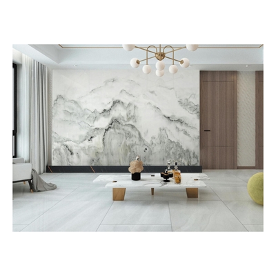 Marmo lucido lucido vetrata porcellana piastrelle di ceramica 1200 x 2400 mm per pavimenti