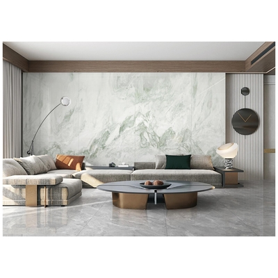 1200 x 2400 look di marmo resistente agli acidi vetrata lastra di quarzo per pareti e pavimenti