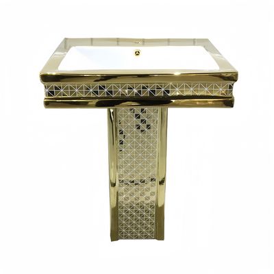 Pedaletto igienico in un pezzo di ceramica vasca per bagni di hotel di lusso