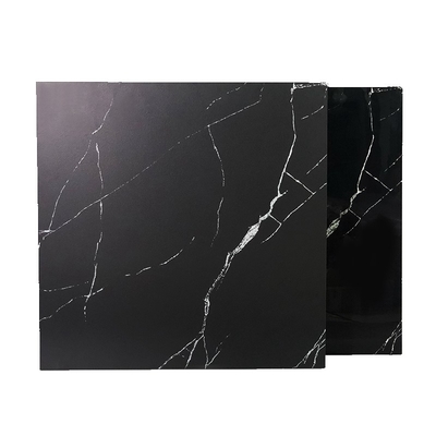 600*600 Piastrelle di porcellana finite in nero opaco antiscivolo con stile classico