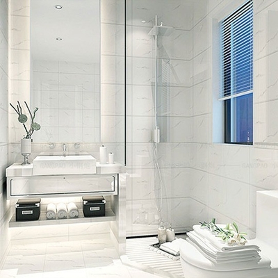 Piastrelle in ceramica per la casa 300x600 3D bianche lucide per la parete prima scelta Piastrelle lucide a Foshan