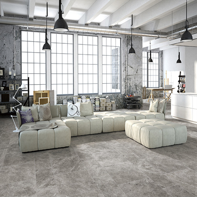 600*600 piastrelle di marmo grigia in ceramica La scelta definitiva per la vita di lusso