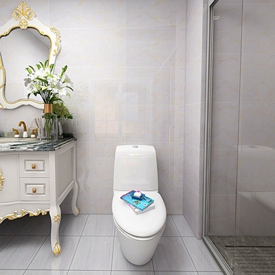 Piastrelle vitrificate 300x600mm Piastrelle lucide in giada arancione per camera da letto e bagno