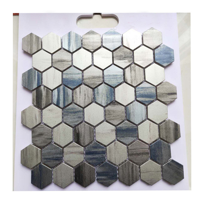 Piastrelle metalliche mosaiche per il bagno con funzione resistente agli acidi e all'usura