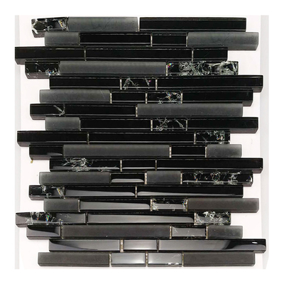 VS41MD/VS42MD/VS43MD/VS44MD/VS45MD Piastrelle interne Mosaico a getto d'acqua con specchio nero