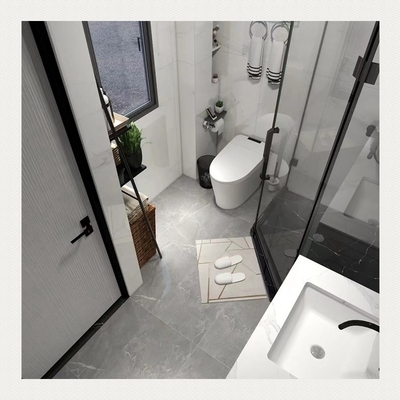 Piastrelle da terra da balcone rustiche magazzino stoccaggio piastrelle in ceramica da 30x30cm con accenti tipo piastrella