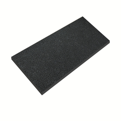 Grandi piastrelle di porcellana nera resistenti agli acidi per bagno e passerella esterna 1200x600