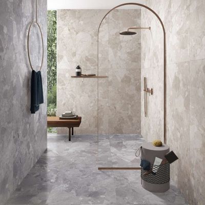 600x1200mm Terrazo Porcelanico 20mm Vitrificato 6mm vetrate piastrelle per villa o hotel