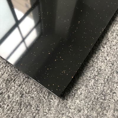 Piastrelle di granito di galassia nera assoluta 60x60 con assorbimento dell'acqua 0,5% e bordo bullnose
