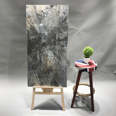60x120 Piastrelle in ceramica vetrata marrone scuro per salotto cucina e basso assorbimento dell'acqua