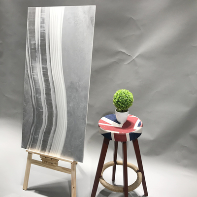 Spazi interni 600x1200 Moderno Grigio Marmo Guarda lucido vetrata porcellana parete piastrella