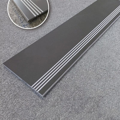 Pavimento in porcellana omogeneo nero non scivolo piastrelle vitrificate 300x600 mm per parcheggio